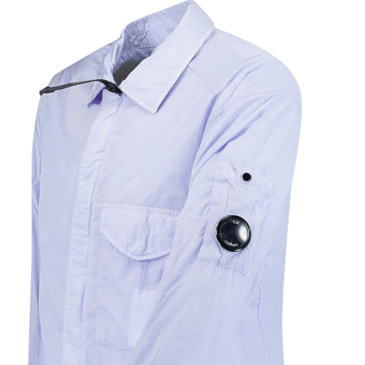 CP Company Lens Chrome Zip-Up Jacket Lilac