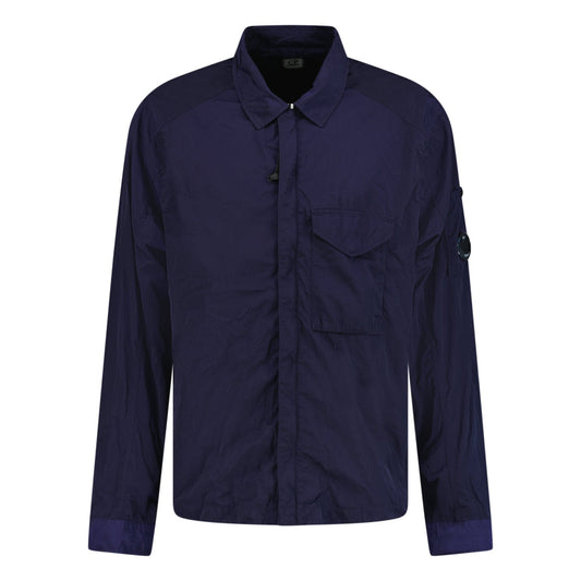 CP Company Lens Chrome Zip-Up Jacket Midnight Blue