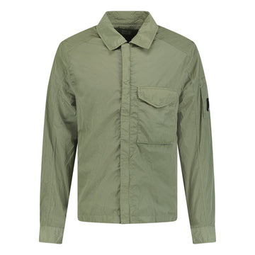 CP Company Lens Chrome Zip-Up Jacket Military Green