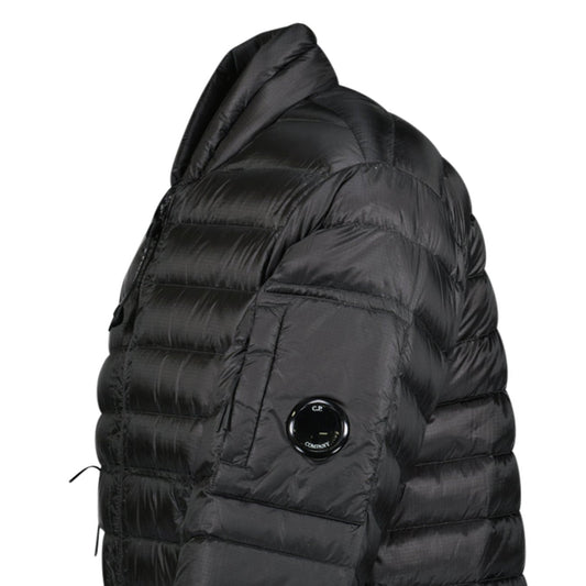 CP Company Lens-Embellished D.D. Jacket in Black
