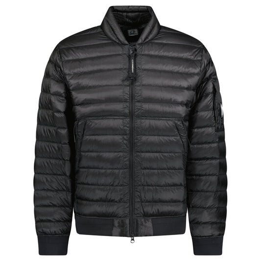 CP Company Lens-Embellished D.D. Jacket in Black
