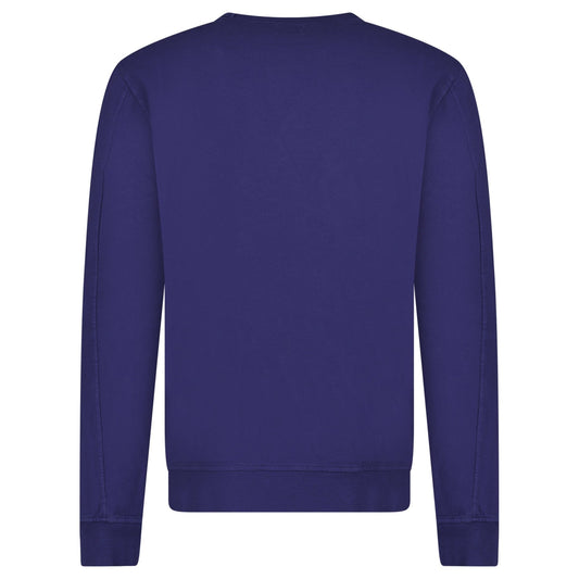 CP Company Lens Light Fleece Sweatshirt Medval Blue