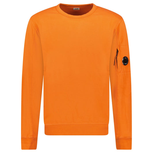 CP Company Lens Light Fleece Sweatshirt Orange