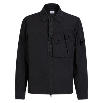 CP Company Overshirt Chrome Black