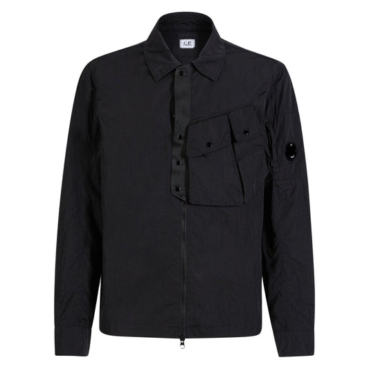 CP Company Overshirt Chrome Black