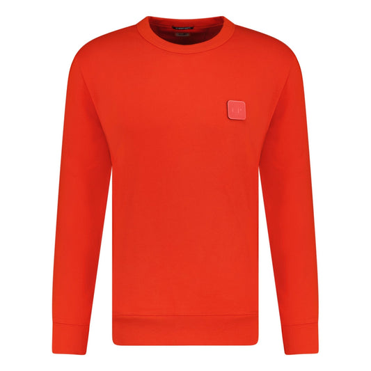 CP Company Patch Logo Sweatshirt Red