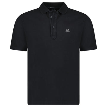 CP Company Short Sleeve Jersey 1020 Polo-Shirt Black