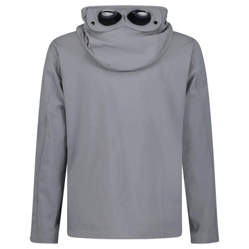 CP Company Smoked Pearl C.P. Shell-R Double Pocket Goggle Jacket