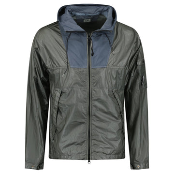 CP Company Smoked Pearl CS II Mixed Hooded Lens Jacket