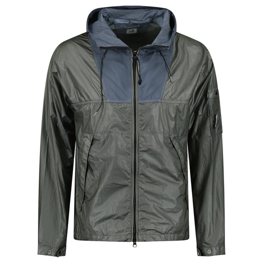 CP Company Smoked Pearl CS II Mixed Hooded Lens Jacket