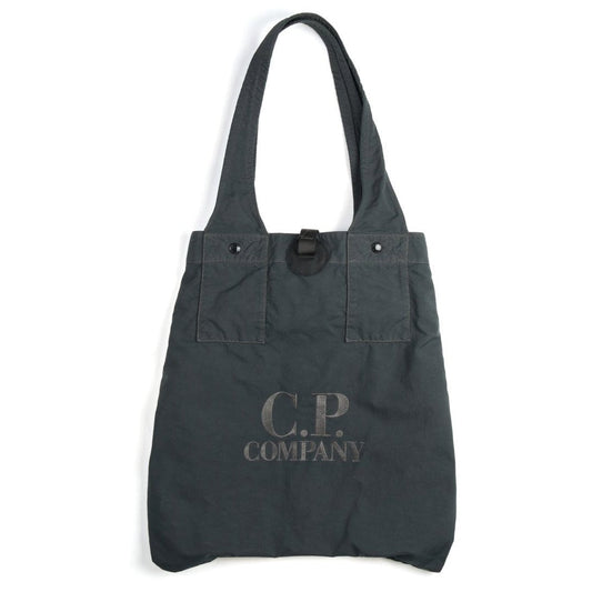 CP Company Smoked Pearl Twill Left Hand Logo Bag