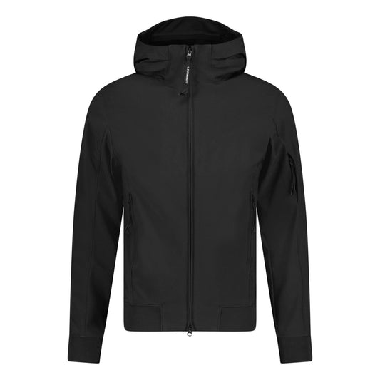 CP Company Softshell Arm Lens Jacket Black