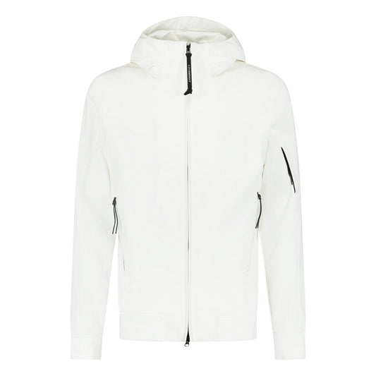 CP Company Softshell Arm Lens Jacket White