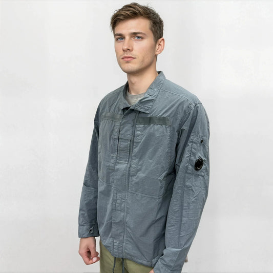 CP Company Stormy Weather Flatt Nylon Lens Over-Shirt