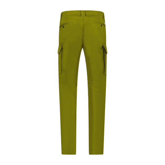 CP Company Stretch Sateen Cargo Pants Green