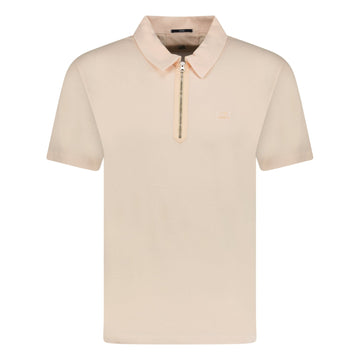 CP Company Tacting Piquet Zip Polo-Shirt Pink