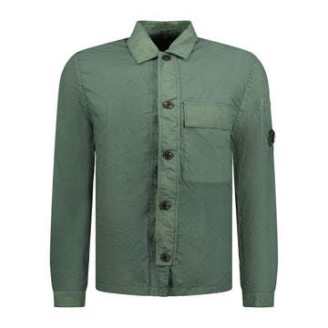 CP Company 'Taylon L' Chrome Lens Overshirt Jacket Green