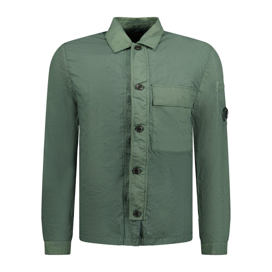 CP Company 'Taylon L' Chrome Lens Overshirt Jacket Green