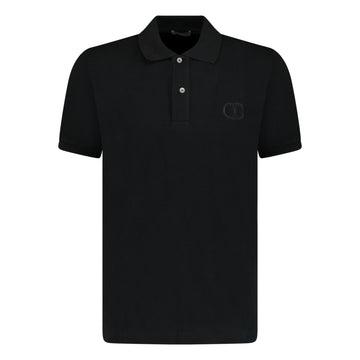 Dior 'Cd Icon' Polo T Shirt Black