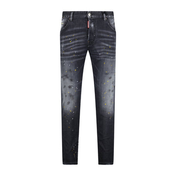 DSquared2 'Skater' Ibrahmovic Slim Fit Jeans Black