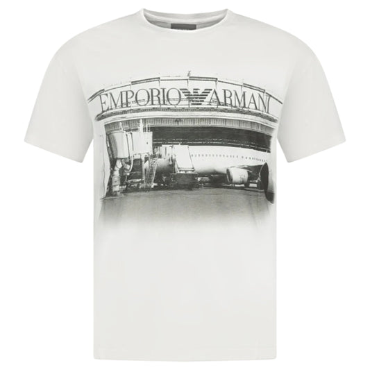 Emporio Armani Boarding Capsule Collection White T-Shirt