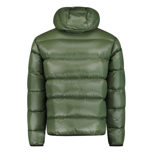 Emporio Armani Down Padded Puffer Jacket Forest Night Green