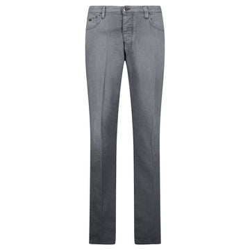 Emporio Armani J75 Slim Fit 5 Pocket Jeans Light Grey