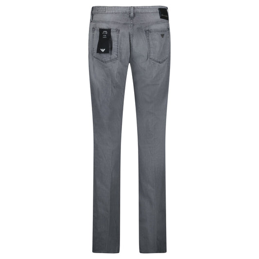 Emporio Armani J75 Slim Fit 5 Pocket Jeans Light Grey