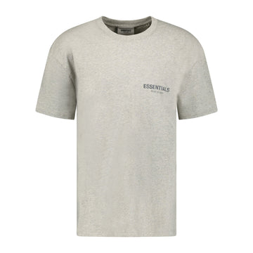 Essentials x Fear Of God Reflective Logo T-Shirt Grey (Dark Heather)