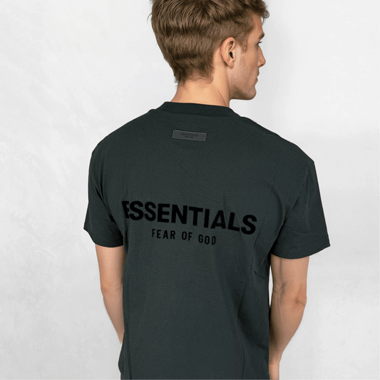 Essentials x Fear Of God T-Shirt Stretch Limo Black