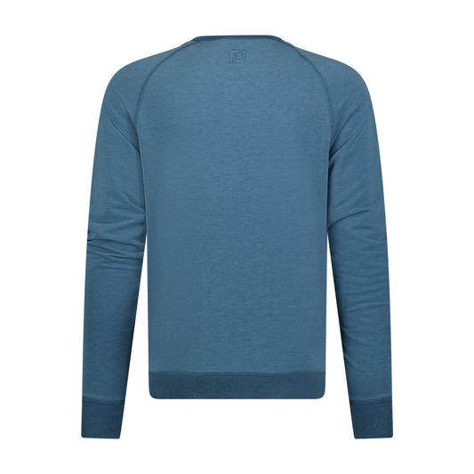 FootJoy Crew Neck Golf Sweatshirt Blue