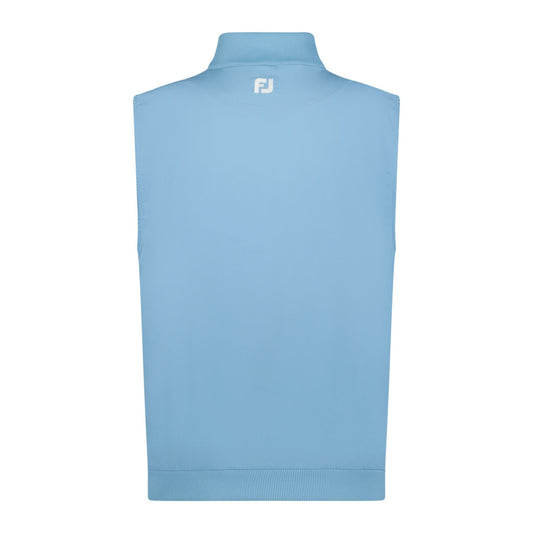 FootJoy Strech Woven Vest Golf Gilet Light Blue