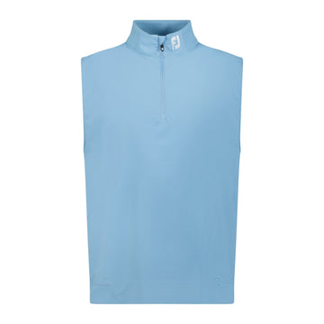 FootJoy Strech Woven Vest Golf Gilet Light Blue