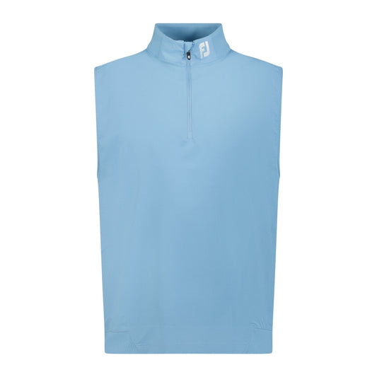 FootJoy Strech Woven Vest Golf Gilet Light Blue