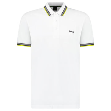 Hugo Boss Paddy Polo Shirt White