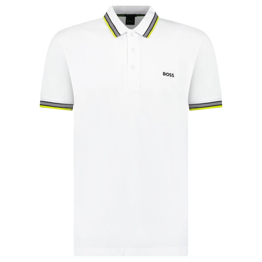 Hugo Boss Paddy Polo Shirt White