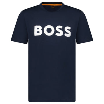 Hugo Boss Thinking 1 Logo T-Shirt in Dark Navy