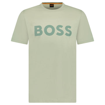 Hugo Boss Thinking 1 Logo T-Shirt in Green