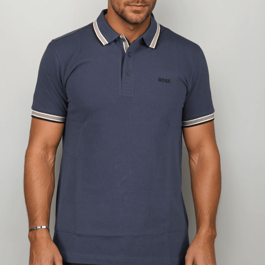 Hugo Boss Paddy Polo Shirt Blue