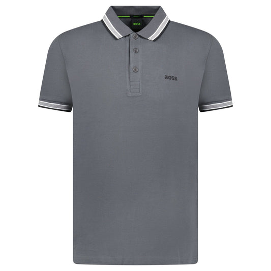 Hugo Boss Paddy Polo Shirt Dark Grey