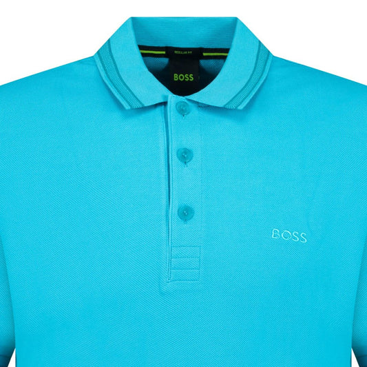 Hugo Boss Paddy Polo Shirt Light Turquoise