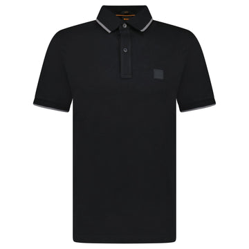 Hugo Boss Passertip Polo T-Shirt in Black