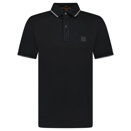 Hugo Boss Passertip Polo T-Shirt in Black