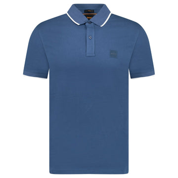Hugo Boss Passertip Polo T-Shirt in Dark Blue