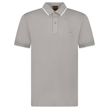Hugo Boss Passertip Polo T-Shirt in Grey