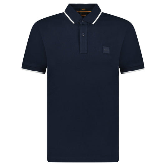 Hugo Boss Passertip Polo T-Shirt in Navy