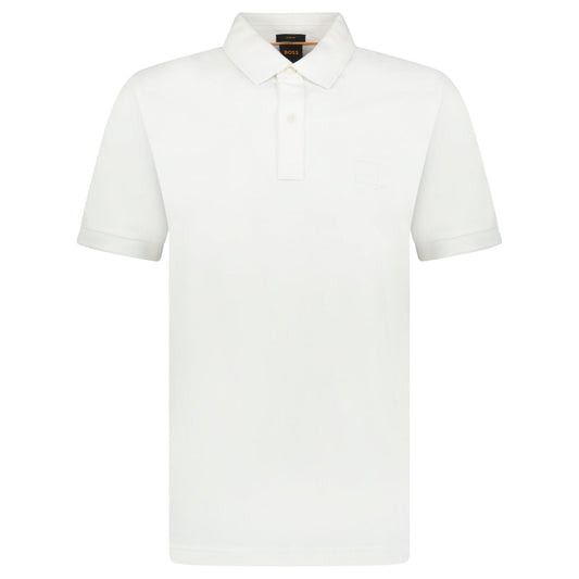 Hugo Boss Passertip Polo T-Shirt in White