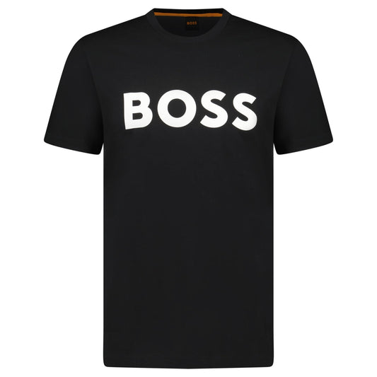 Hugo Boss Thinking 1 Logo T-Shirt in Black