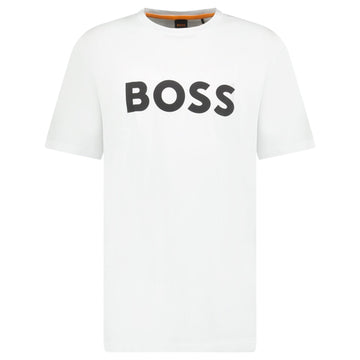 Hugo Boss Thinking 1 Logo T-Shirt in White