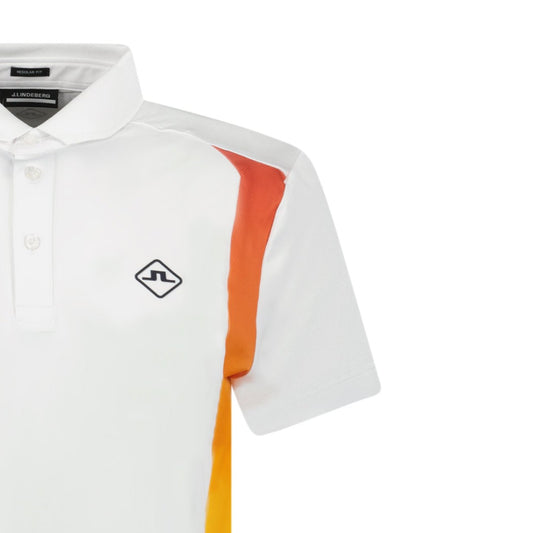 J.Lindeberg Freddy Golf Polo White